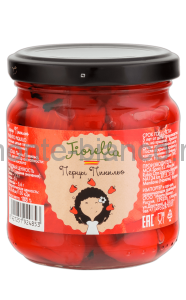 Перцы Fiorella Пикильо красные целые печеные, Испания