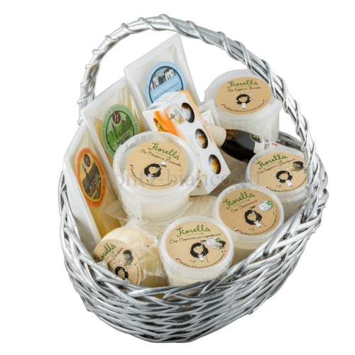 Подарочная корзина Сыры
