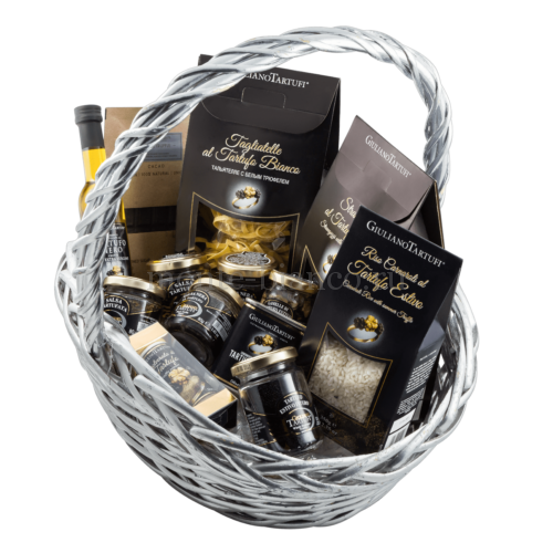 Подарочная корзина Трюфели большая с шоколадом