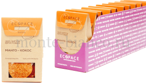 Эко-чипсы EcoSpace фруктовые Манго-Кокос EXOTIC, Россия