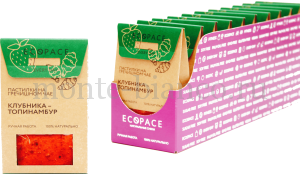 Пастилки EcoSpace на гречишном чае Клубника -Топинамбур EVERY DAY, Россия