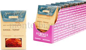 Эко-чипсы EcoSpace овощные Киноа-Томат FOR BRAIN, Россия