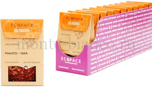 Пастилки EcoSpace Манго — Чиа EХOTIC, Россия