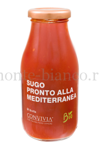Соус Convivia томатный Средиземноморский BIO, Италия