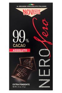 Шоколад Novi Nero горький 99% какао 75 г, Италия