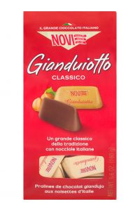 Шоколадные конфеты Novi Джандуйя с кремовой  начинкой и фундуком 160 г , Италия