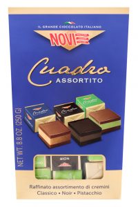 Шоколадные конфеты  Novi набор Cuadro  250 г, коробка, Италия