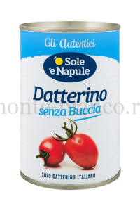 Томаты O Sole e Napule Даттерини очищенные в томатном соке 400 г,Италия